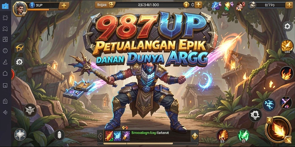 Tangkapan layar gameplay epik dari 987UP yang menampilkan aksi mendebarkan.