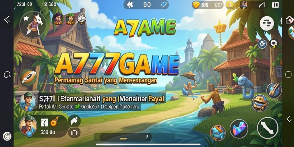 Tampilan menarik dari gameplay A777GAME yang seru dan menghibur.