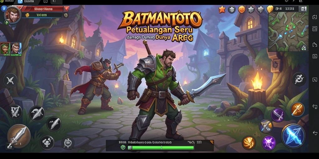 Gameplay menegangkan dalam BATMANTOTO yang penuh aksi ARPG.