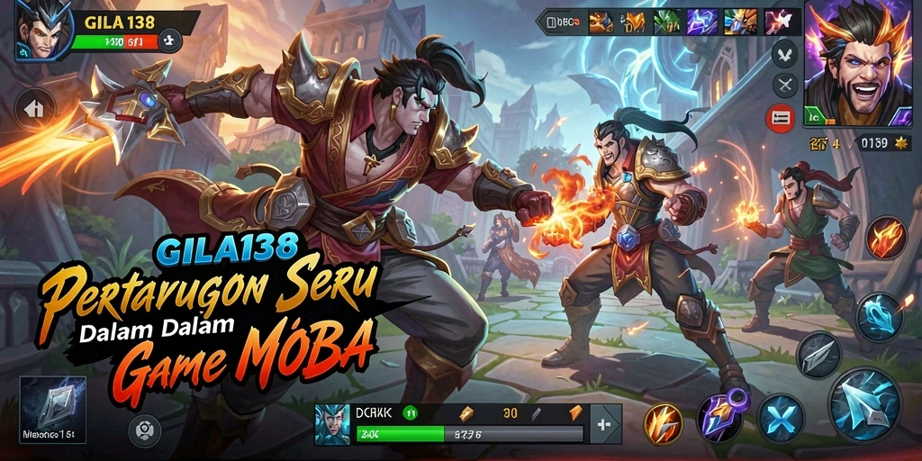 Tampilan gameplay GILA138 yang menegangkan dan strategis.