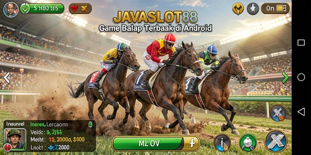 Gameplay seru dalam balapan cepat dan kompetitif.