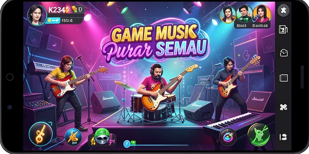Tampilan gameplay K234 yang menarik dan interaktif.