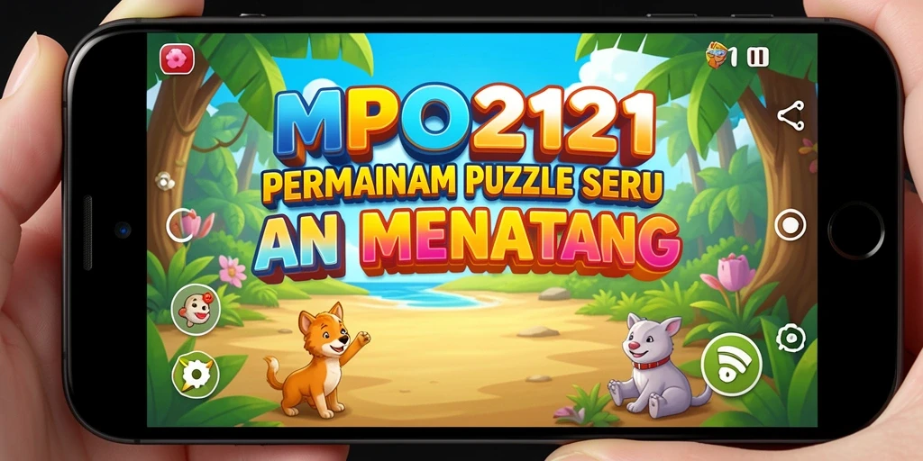 Tampilan gameplay seru dari MPO2121 yang penuh teka-teki menantang.