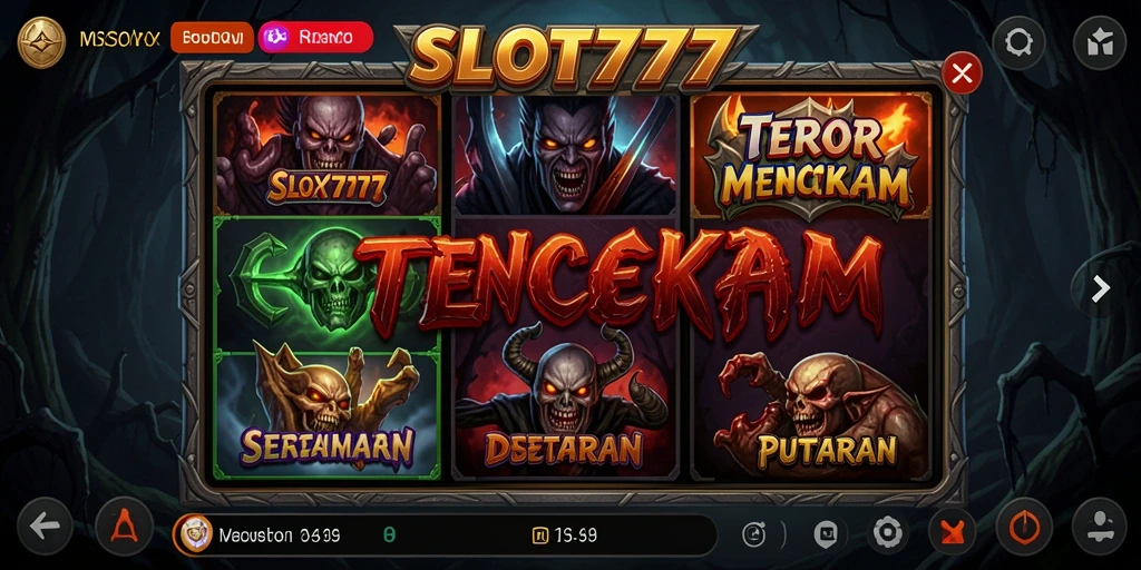 Gameplay menegangkan dengan atmosfer Horror yang mencekam.