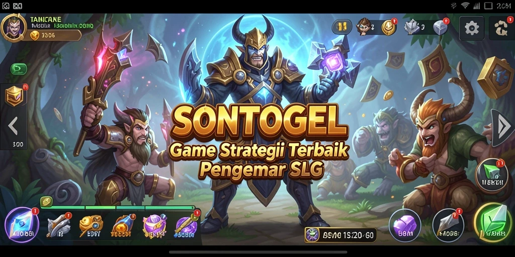 Tampilan menarik dari gameplay SONTOGEL yang menantang.